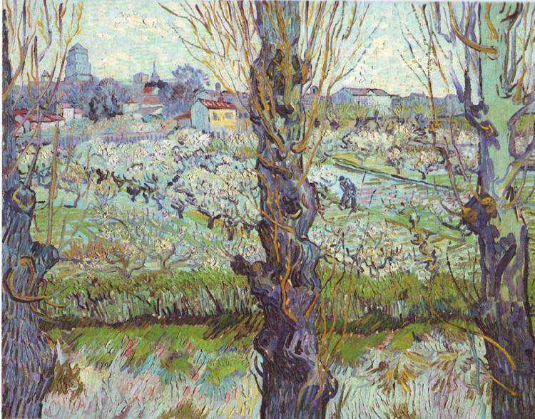 Vincent Van Gogh View of Arles oil painting picture